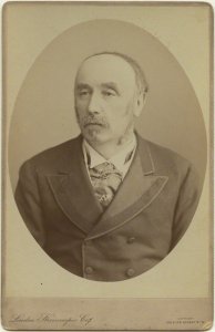 Sir Lewis Morris by London Stereoscopic & Photographic Company
albumen cabinet card, circa 1890 NPG x21419  National Portrait Gallery, London